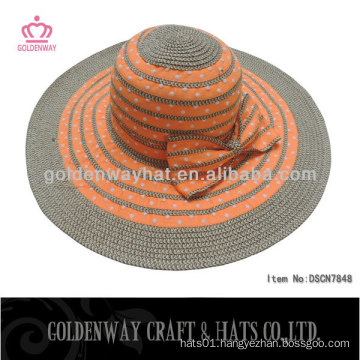 fashion lady hats beach summer fancy dress beach summer hats